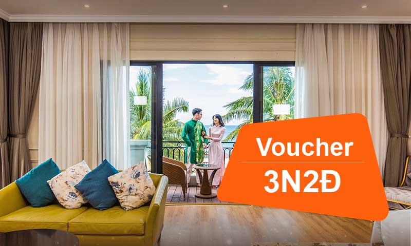 “Đại khuyến mại” – Voucher nghỉ dưỡng 3N2Đ!