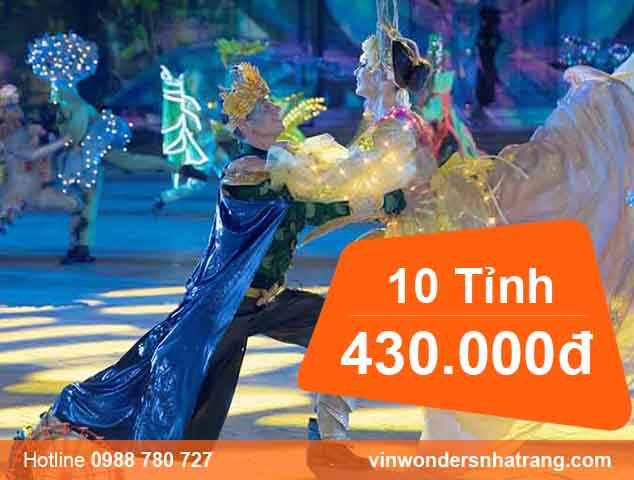 Ưu đãi vé Vinwonders 10 Tỉnh thành đến 31-5-2021